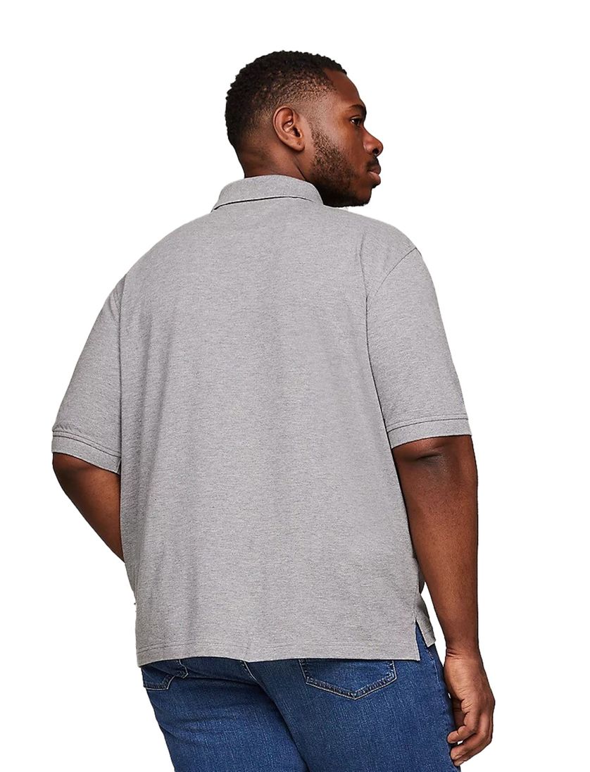 Tommy Hilfiger polo grijs big & tall