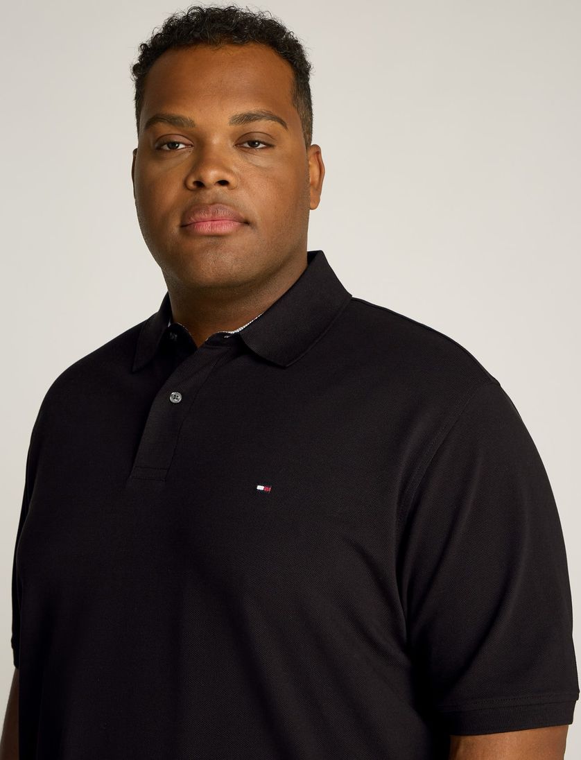 Tommy Hilfiger polo zwart big & tall