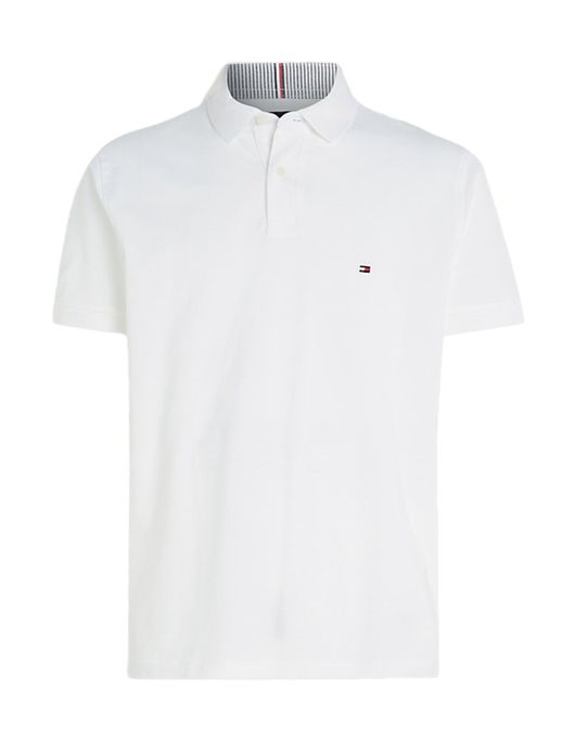 Tommy Hilfiger polo wit Plus Size