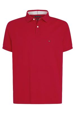 Tommy Hilfiger Tommy Hilfiger polo rood katoen big & tall