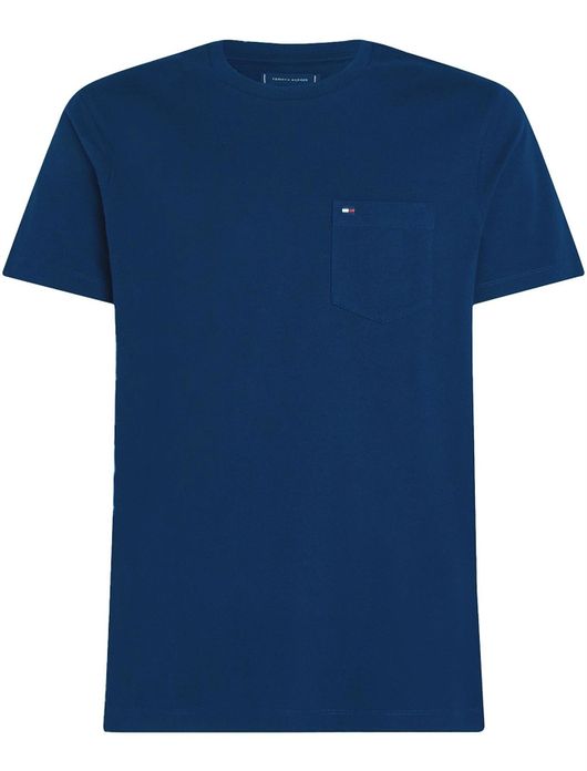 Tommy Hilfiger T-shirt blauw Plus Size