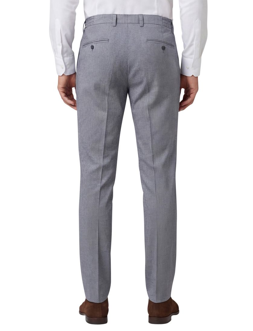 Born With Appetite pantalon mix en match blauw met ruiten