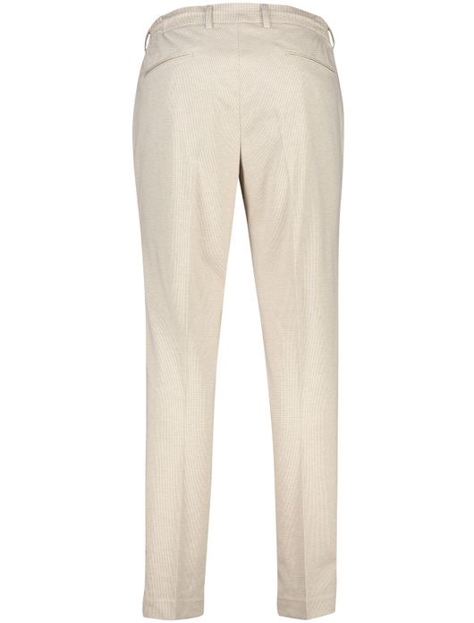 Born with appetite pantalon beige geruit