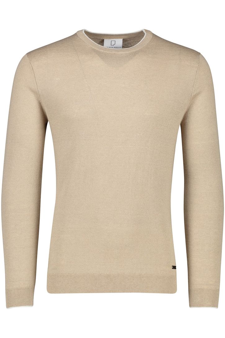 Born With Appetite trui bruin ronde hals