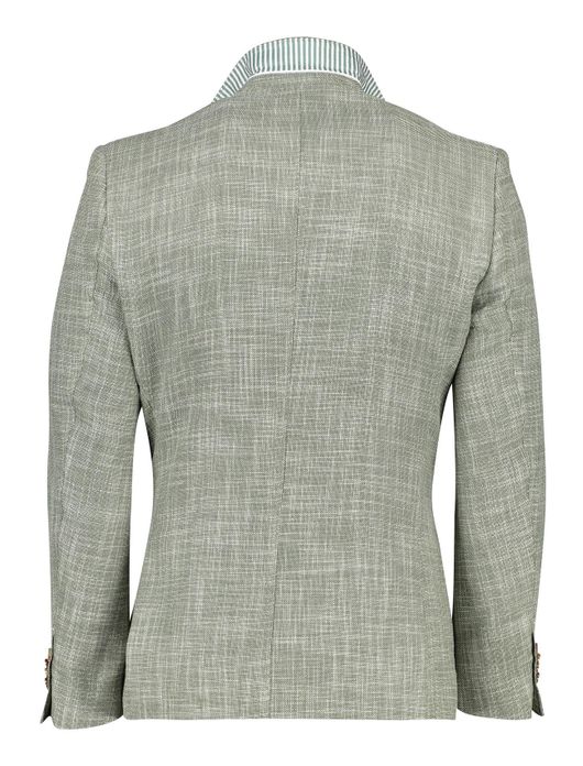 Portofino colbert groen gemeleerd