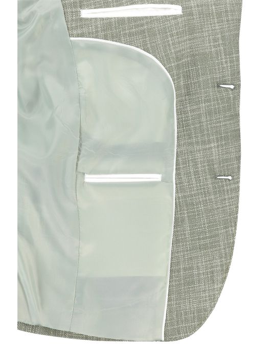 Portofino colbert groen gemeleerd