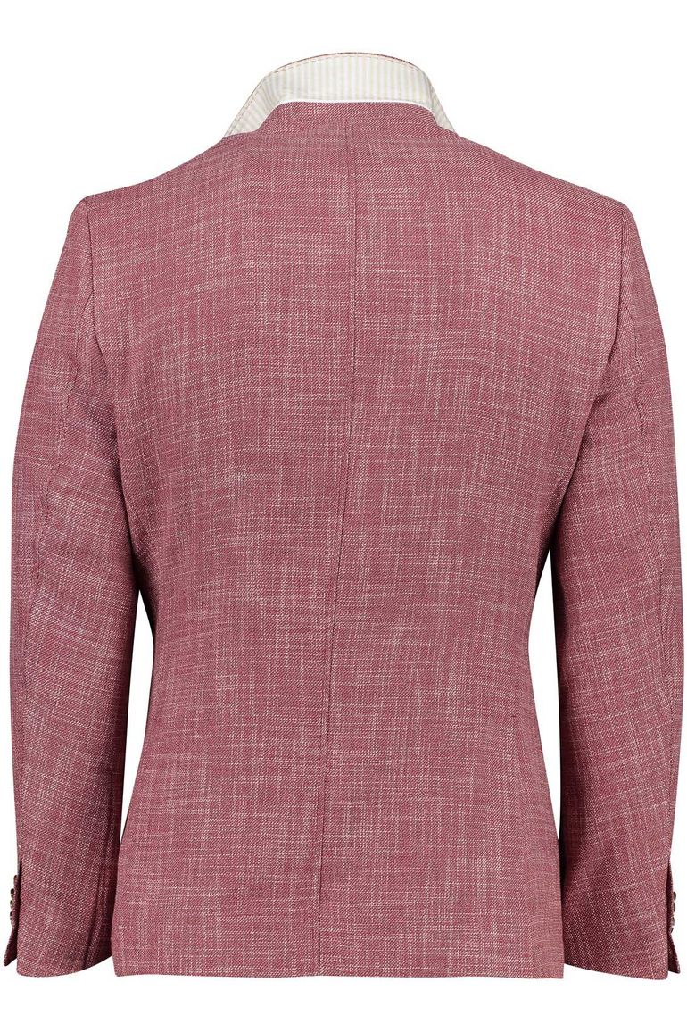 Portofino colbert LEEK rood gemeleerd