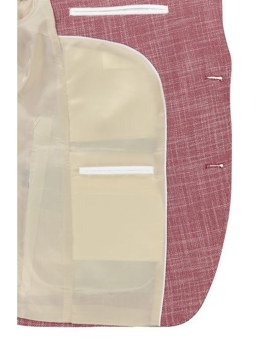 Portofino colbert LEEK rood gemeleerd