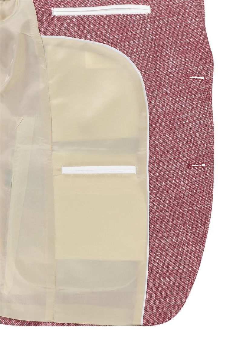 Portofino colbert LEEK rood gemeleerd