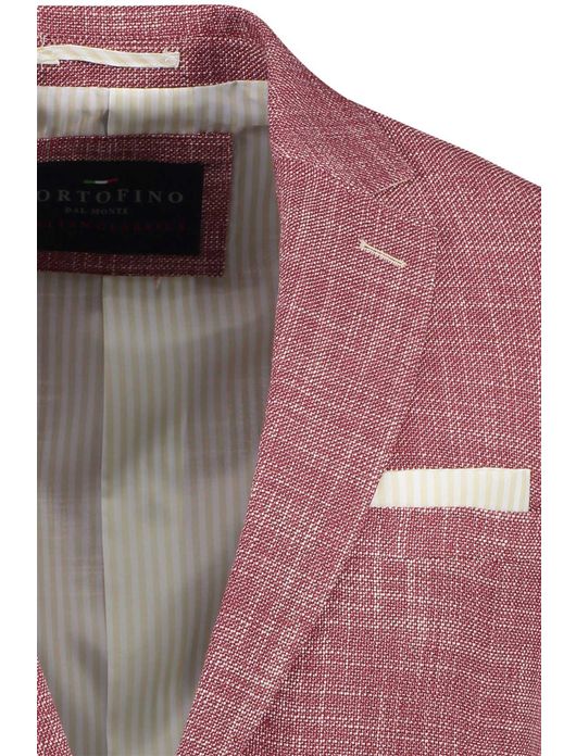 Portofino colbert LEEK rood gemeleerd