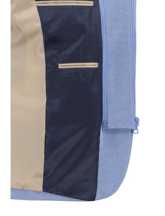 Portofino colbert blauw Lommer