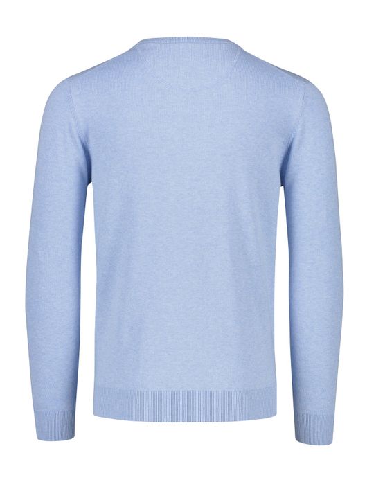 Portofino trui v-hals Vince lichtblauw