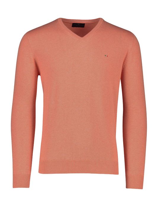 Portofino trui v-hals Vince peach