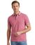 Portofino polo normale fit roze katoen roze knopen