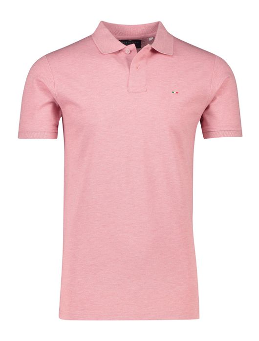 Portofino polo lichtroze 2-knoops
