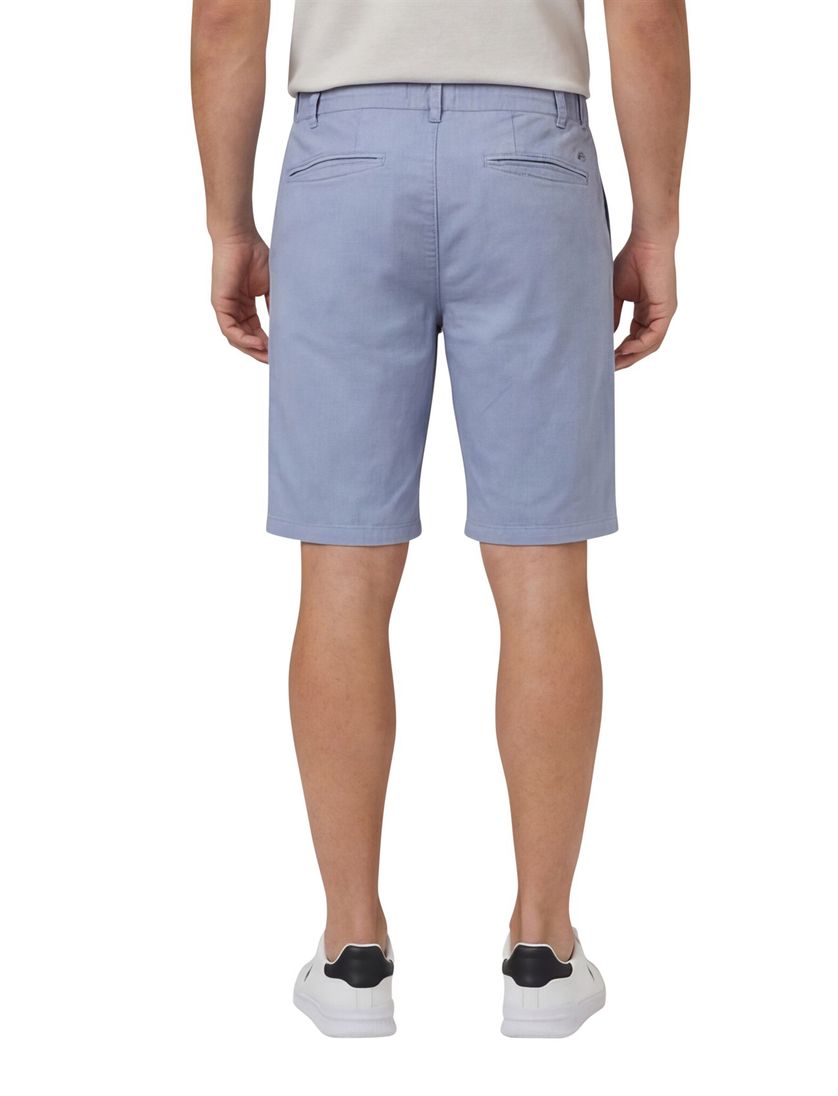 Portofino korte broek katoen lichtblauw
