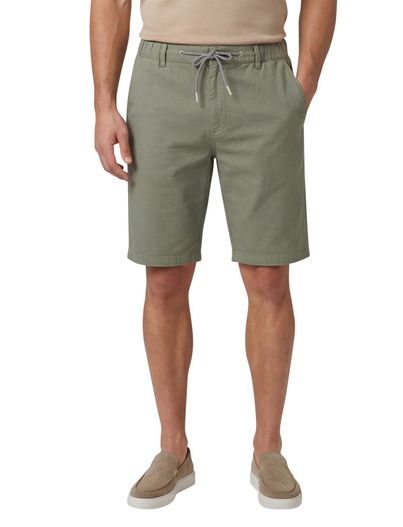 Portofino Korte broek olijfgroen Portofino elastische band katoen