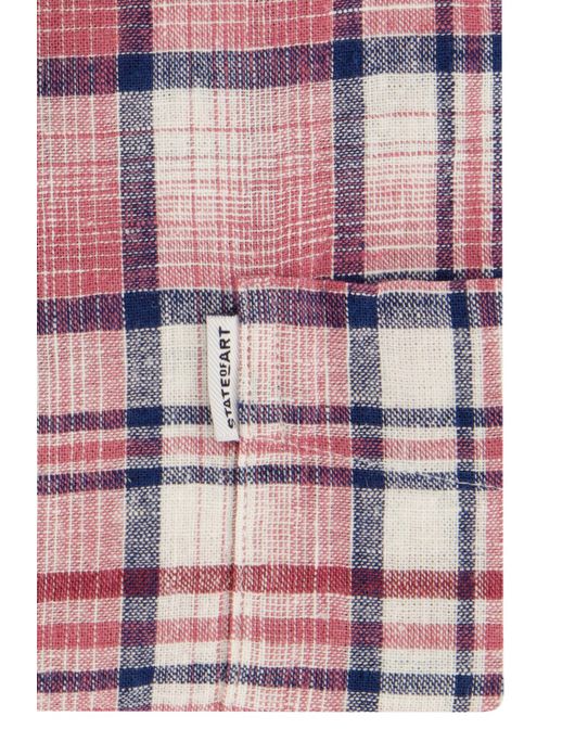 State of Art overhemd roze geruit