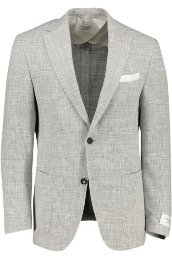 Carl Gross Carl Gross modern fit colbert grijs gemêleerd