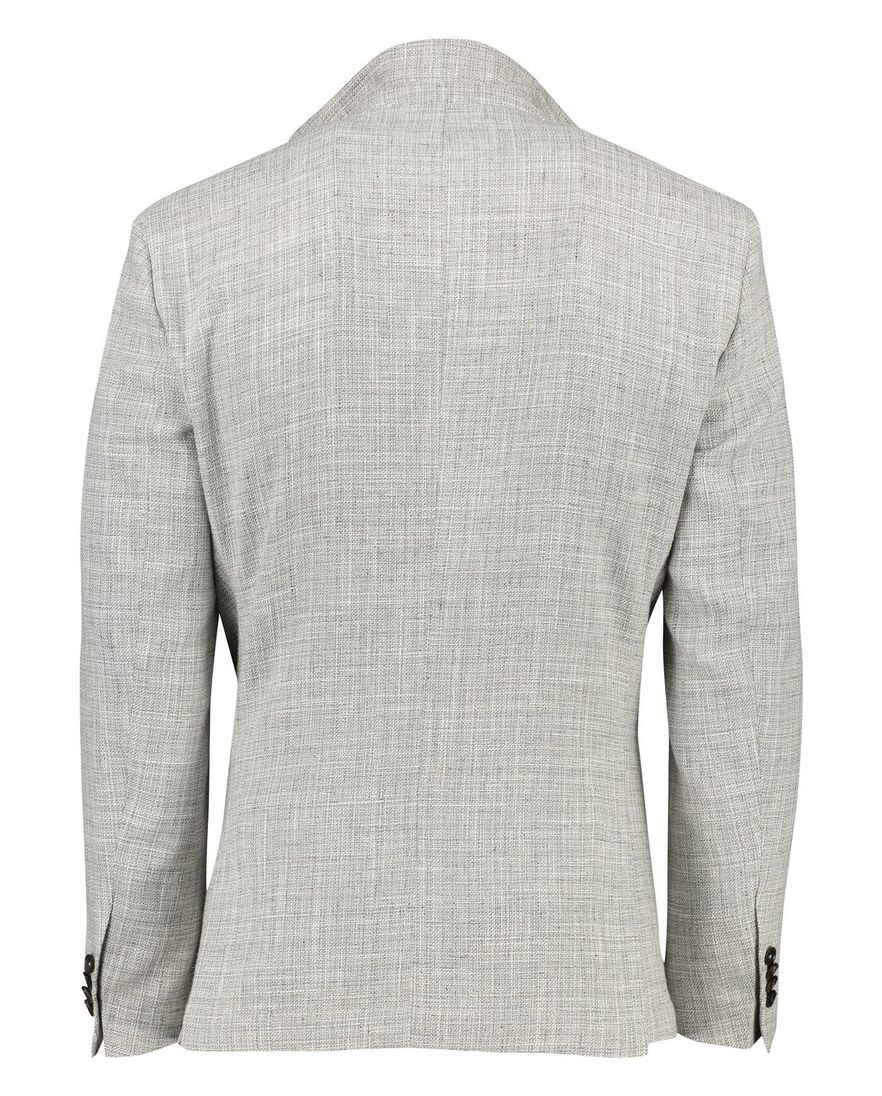 Carl Gross colbert grijs gemêleerd modern fit black concept