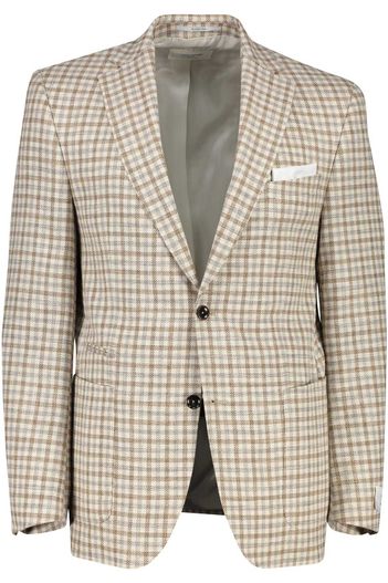 Carl Gross Carl Gross bruin geruit colbert blackline Tate borstzak