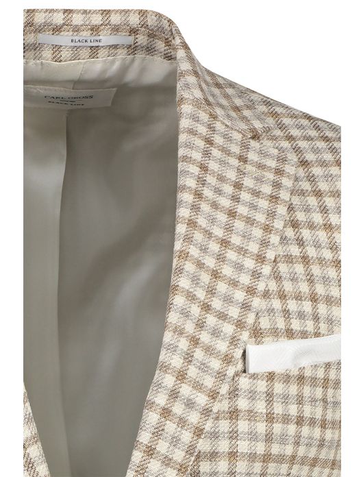 Carl Gross colbert bruin geruit