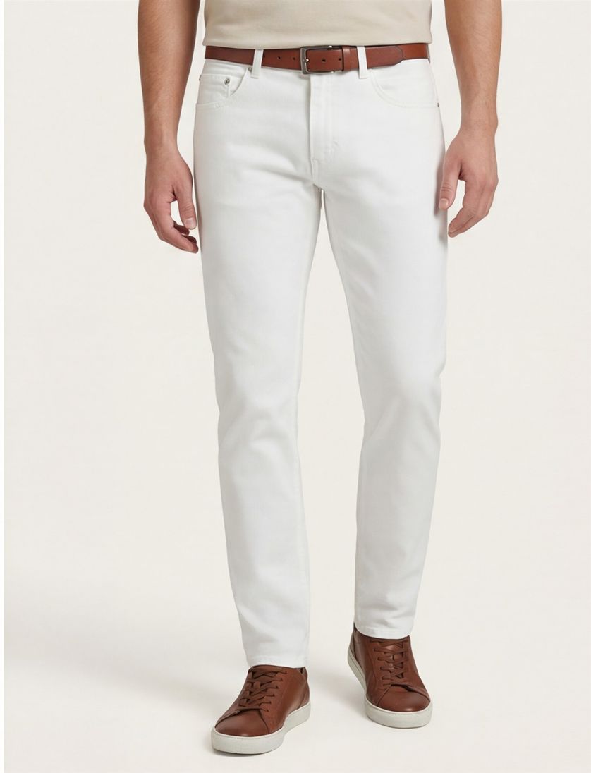 Pierre Cardin 5-pocket jeans wit Lyon Tapered Futureflex