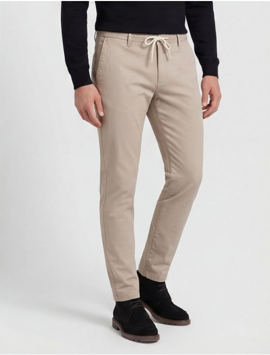 Alberto pantalon bruin slim fit jump