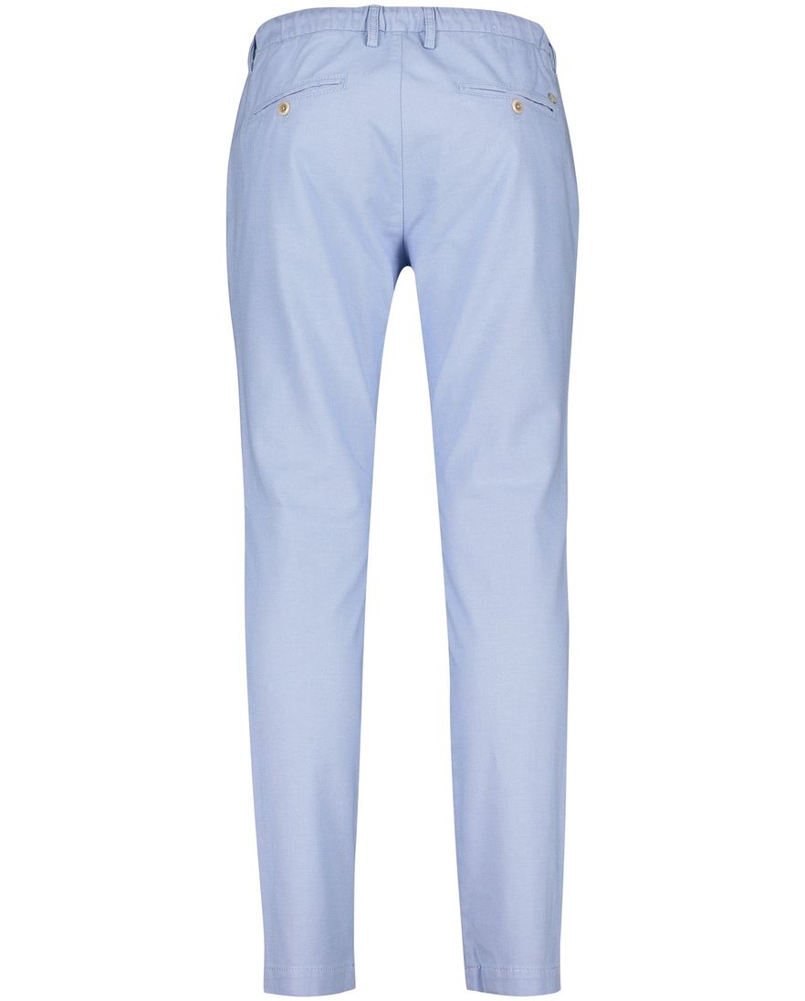Alberto katoenen chino elastische band lichtblauw