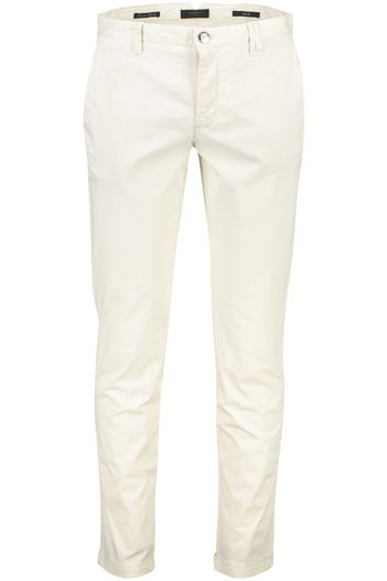 Alberto Alberto pantalon off white rob slim fit