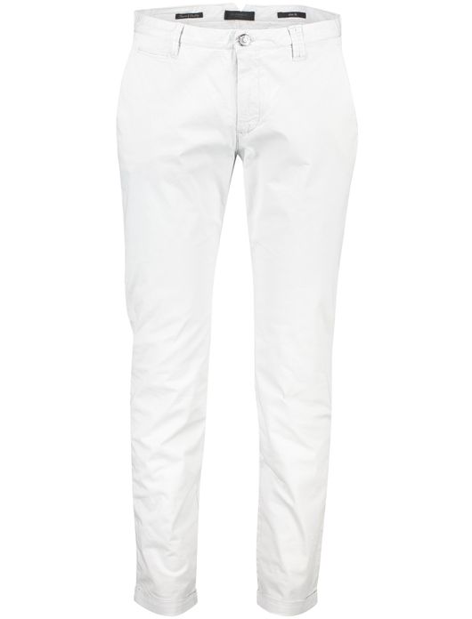 Alberto pantalon lichtgrijs rob slim fit