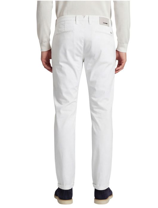 Alberto pantalon lichtgrijs rob slim fit