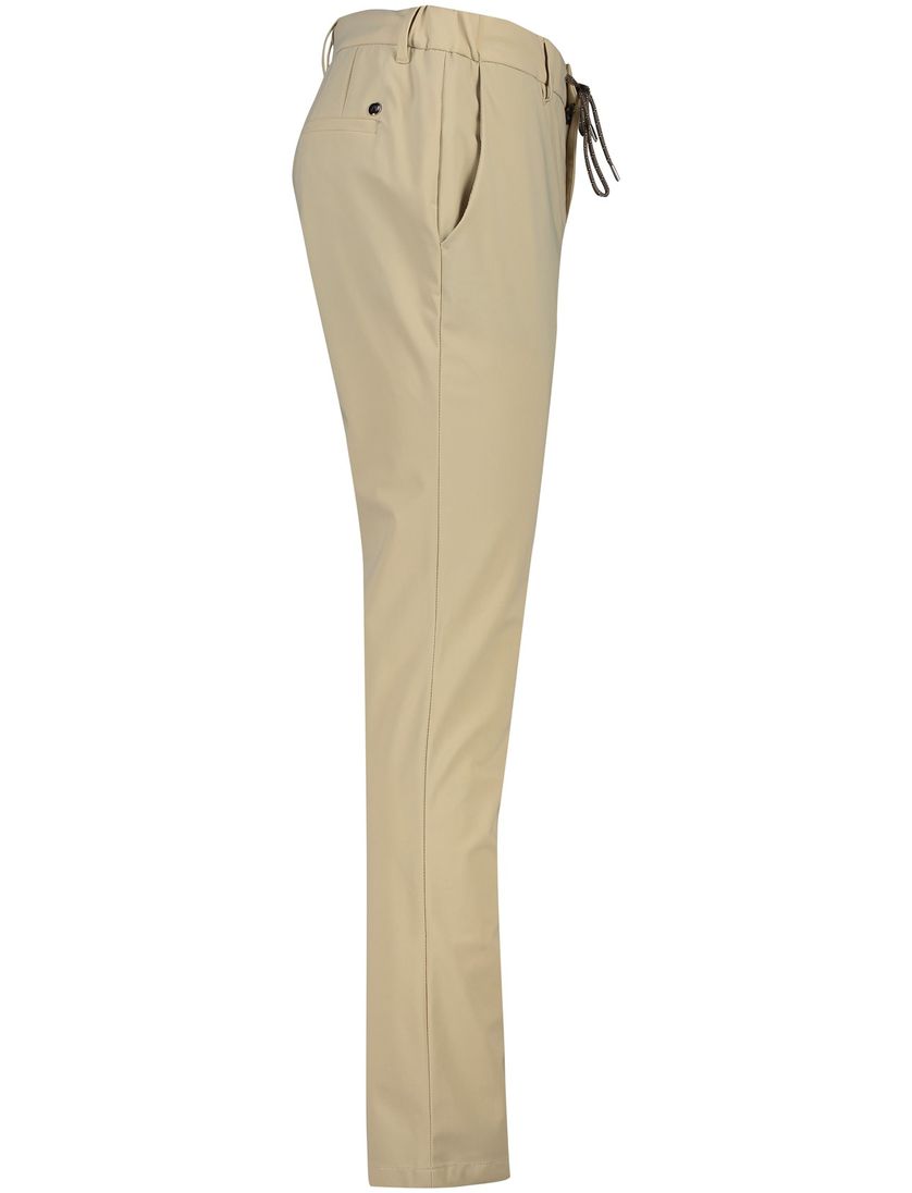 Alberto pantalon beige mover slim fit stretch