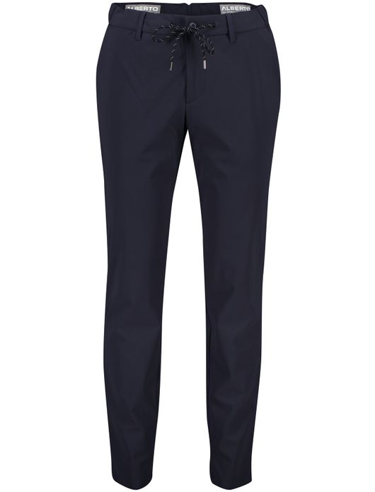 Alberto broek donkerblauw mover slim fit