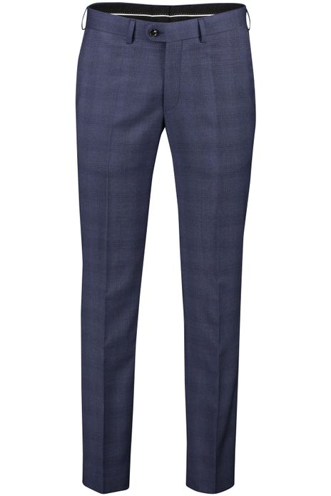 Dressler pantalon mix en match donkerblauw geruit