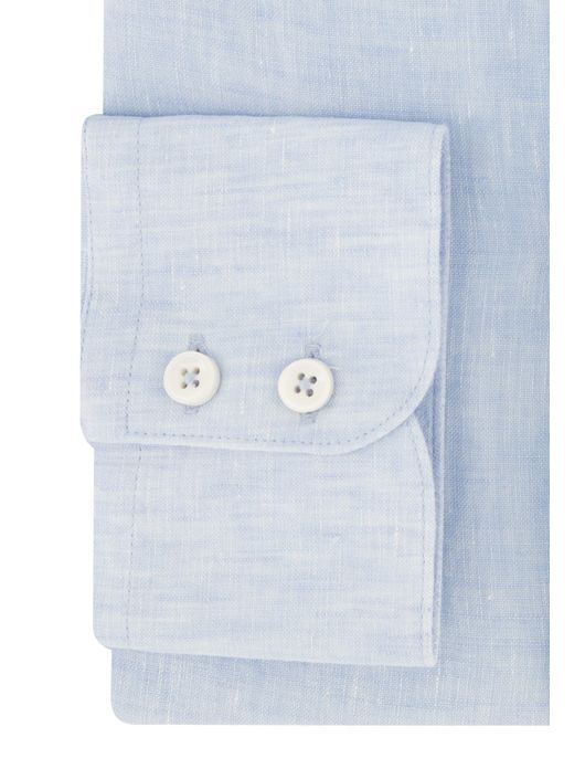 Cavallaro overhemd lichtblauw 100% linnen