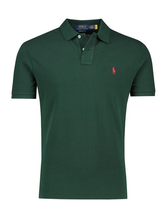 Ralph Lauren polo groen custom slim fit