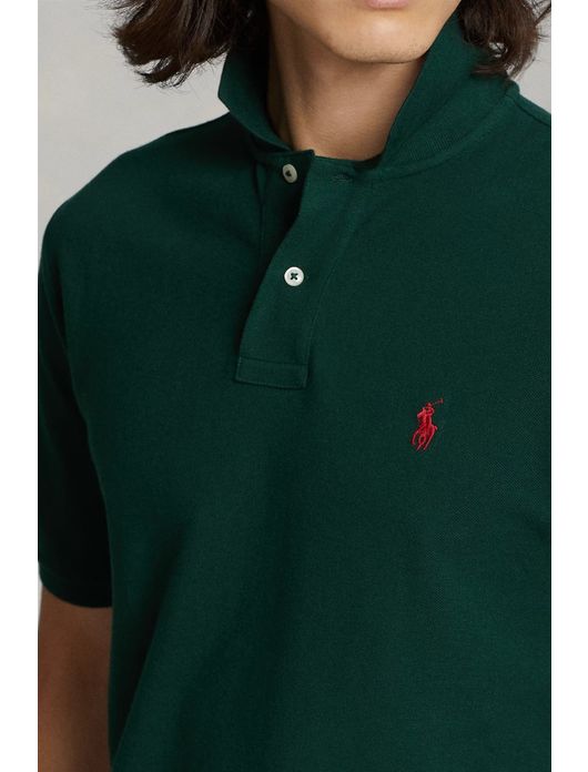 Ralph Lauren polo groen custom slim fit