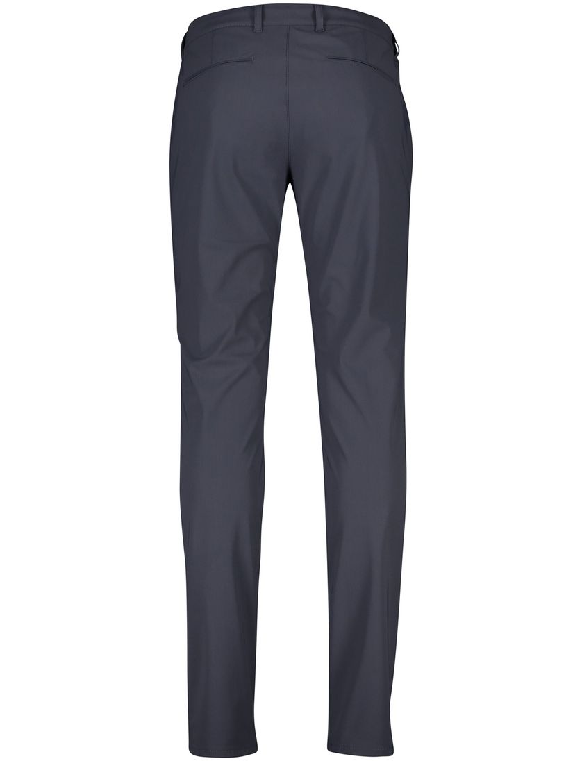 North84 Pantalon chino effen antraciet normale fit