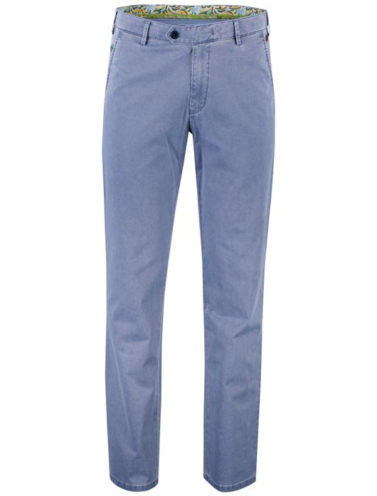katoenen broek blauw Meyer Roma