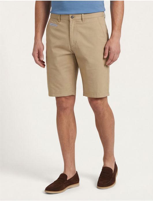 COM4 korte broek camel/geel