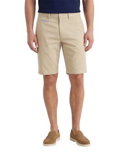COM4 COM4 korte broek uni beige katoen normale fit