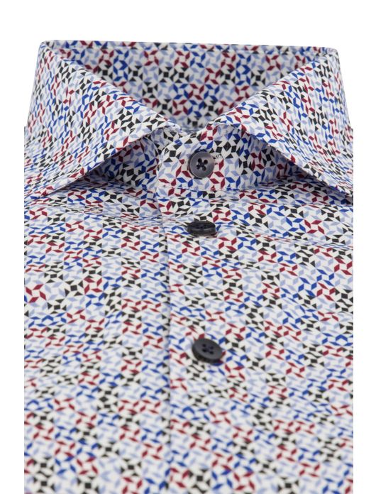 Ledûb overhemd multicolor printje