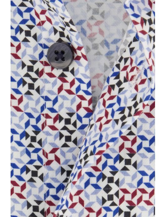 Ledûb overhemd multicolor printje