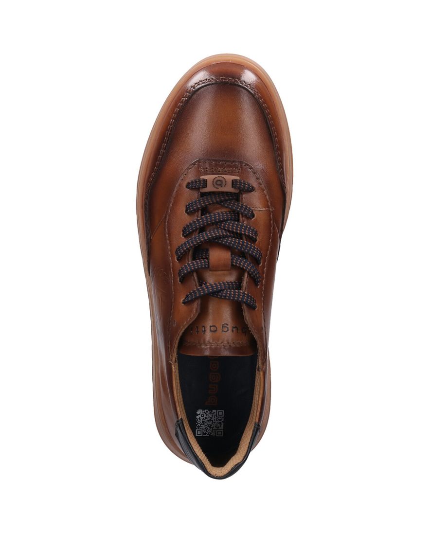 Sneaker Bugatti bruin leer