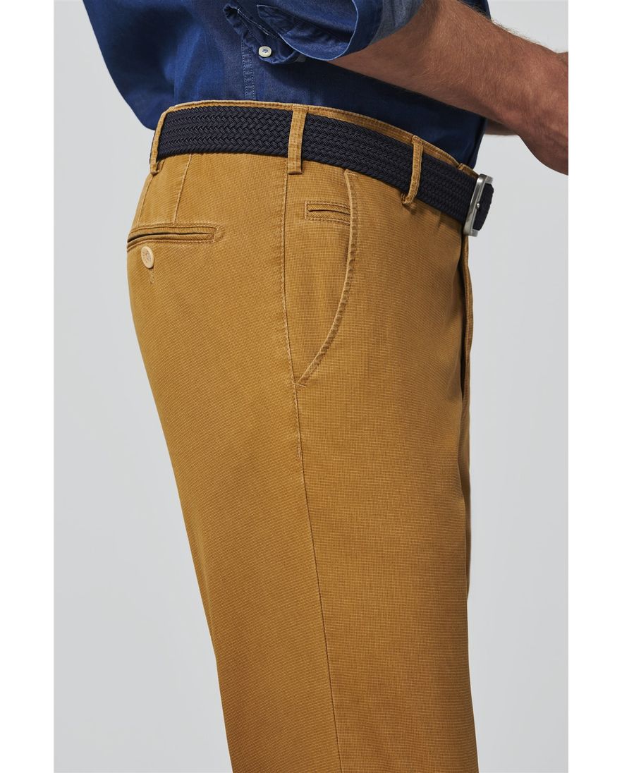 Meyer Pantalon camel effen