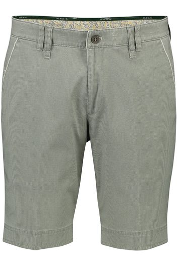 M.E.N.S. Katoenen M.E.N.S. Bari stretch korte broek olijfgroen katoen