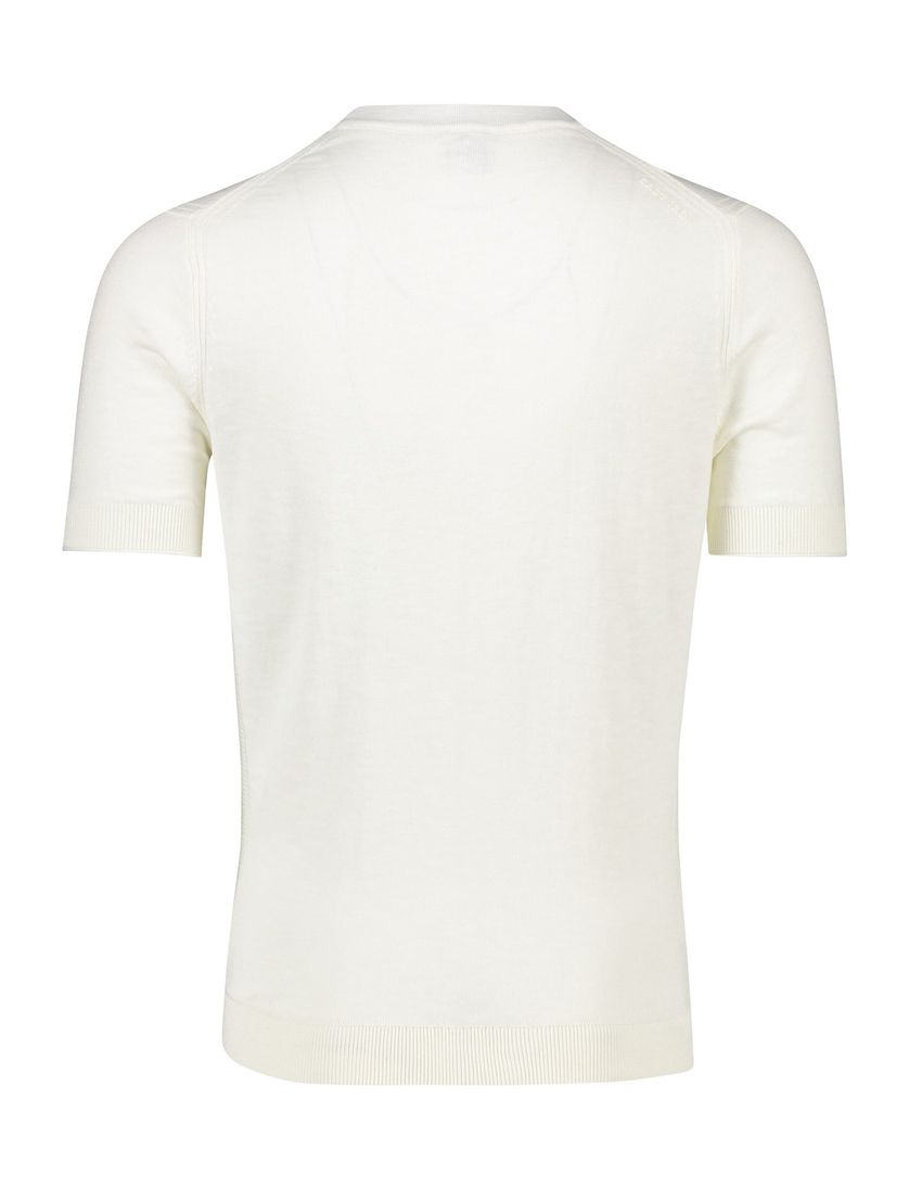 Cast Iron t-shirt off white ronde hals