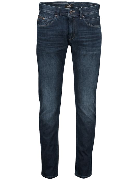 Vanguard V850 jeans effen donkerblauw