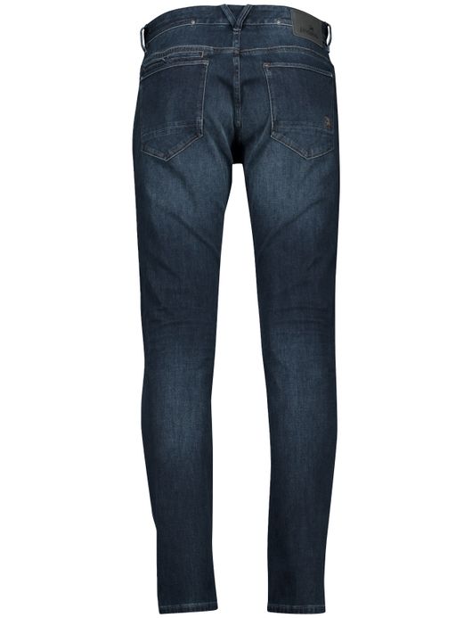 Vanguard V850 jeans effen donkerblauw